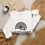 Westward Brew Crewneck Sweatshirt — Coastal Coffee Logo Pullover