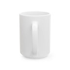 Westward Brew Ceramic Mug – Coffee Lover Mug with Retro Wave Logo (11oz & 15oz)