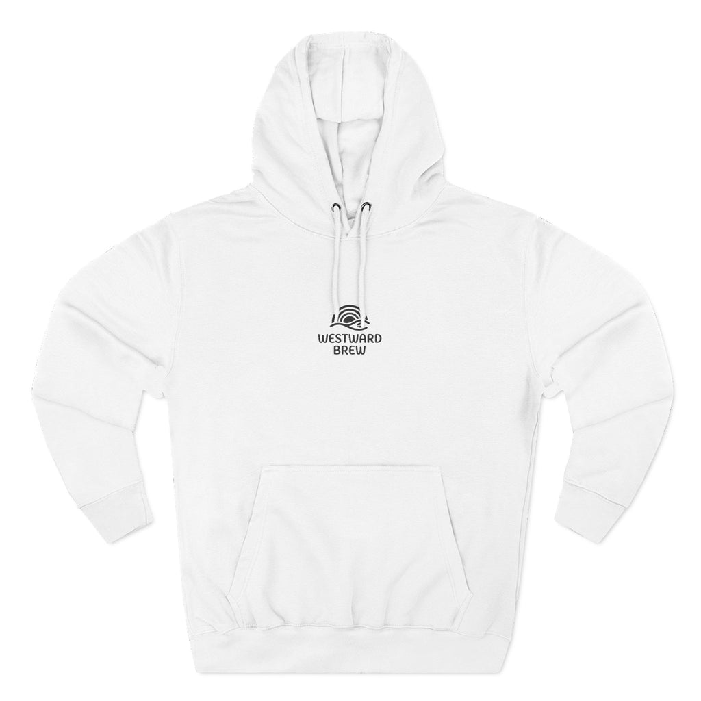 Three-Panel Fleece Hoodie