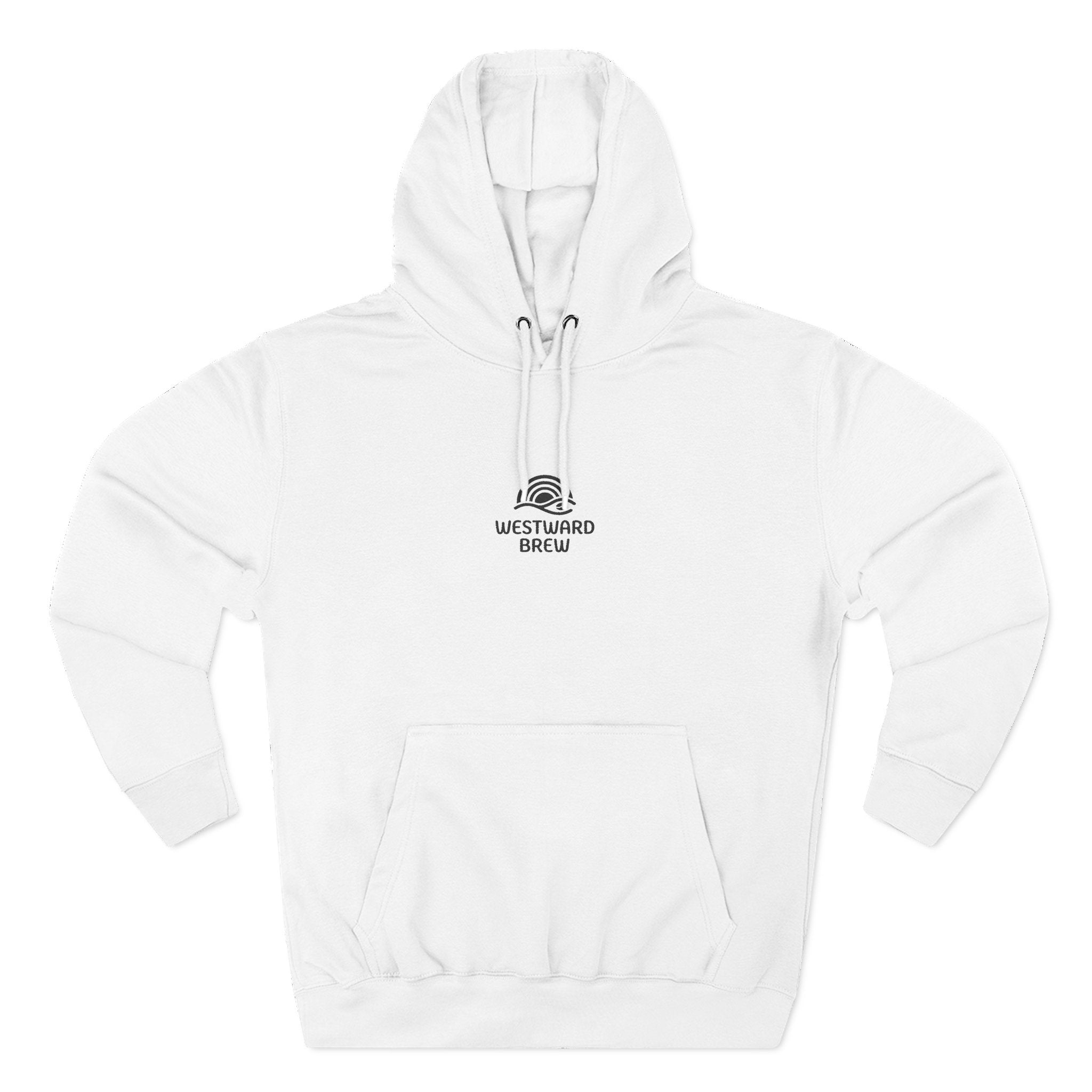 Three-Panel Fleece Hoodie