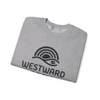 Westward Brew Crewneck Sweatshirt — Coastal Coffee Logo Pullover
